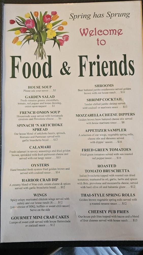 Food & Friends Menu image 3