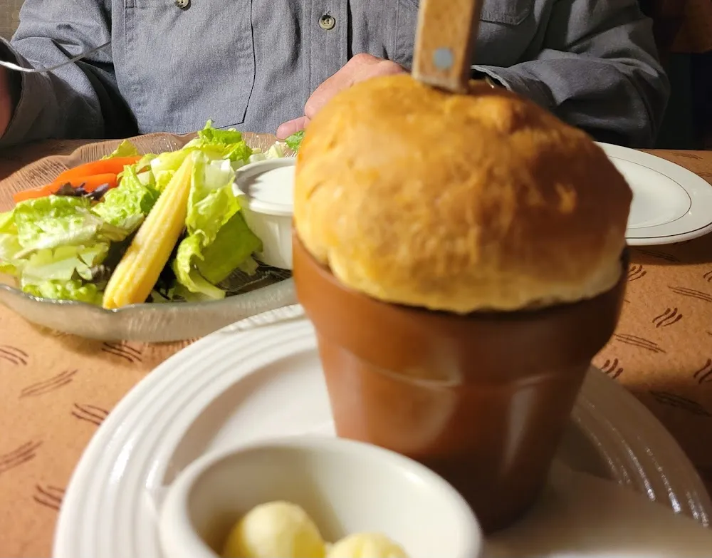 Salad and Fresh Bread